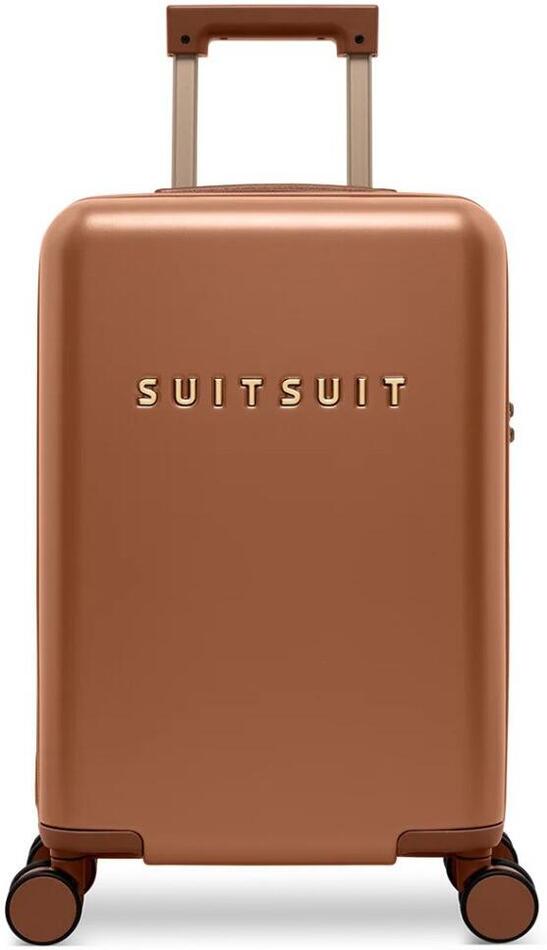 Kabinový kufr SUITSUIT® Serenity Caramel Café S - hnědá