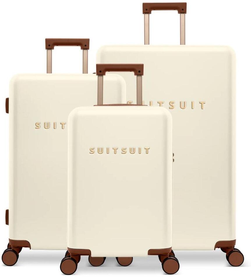Sada cestovních kufrů SUITSUIT® Serenity Whisper White - bílá