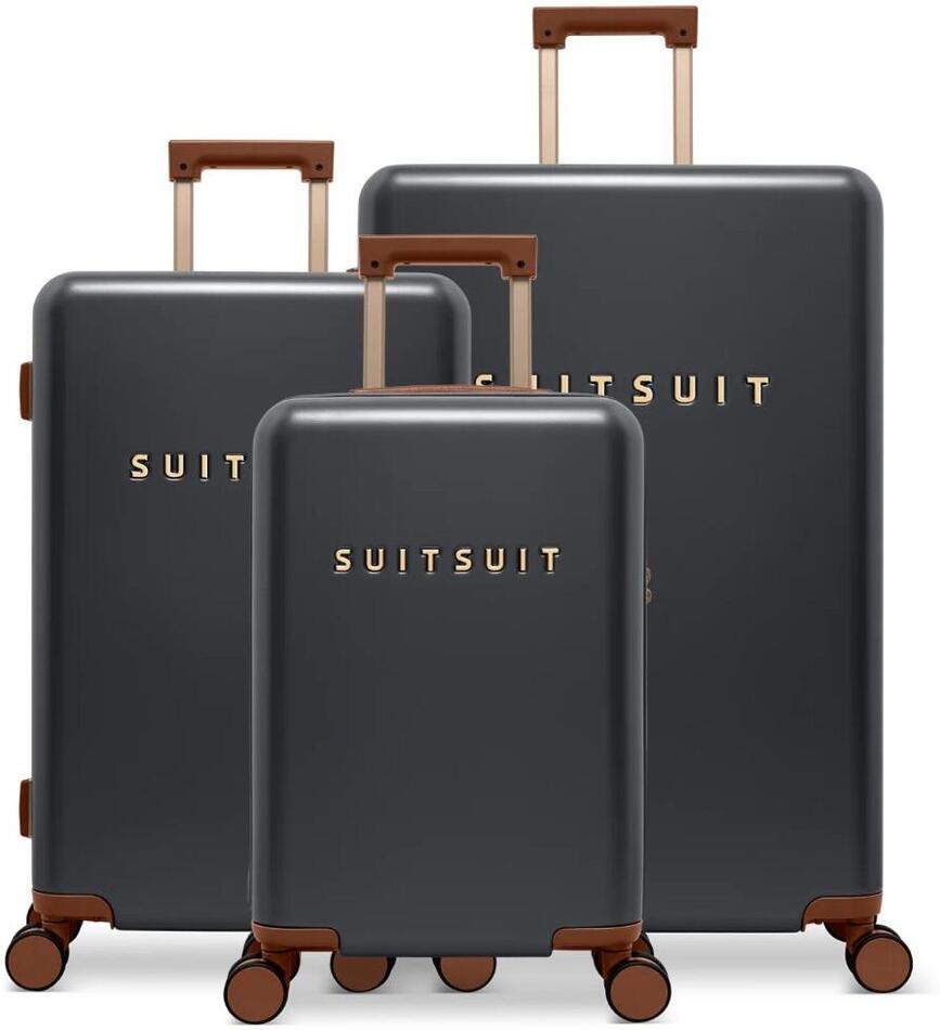 Sada cestovních kufrů SUITSUIT® Serenity Black Olive - černá