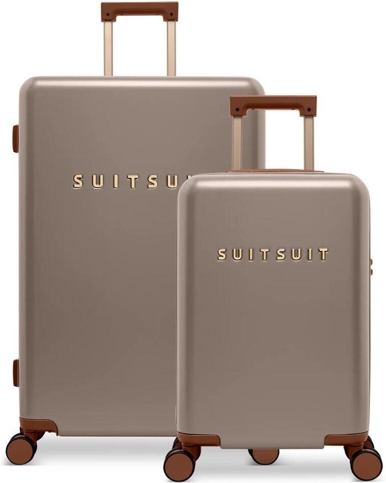 Sada cestovních kufrů SUITSUIT® Serenity Moon Stone 2 ks - hnědá