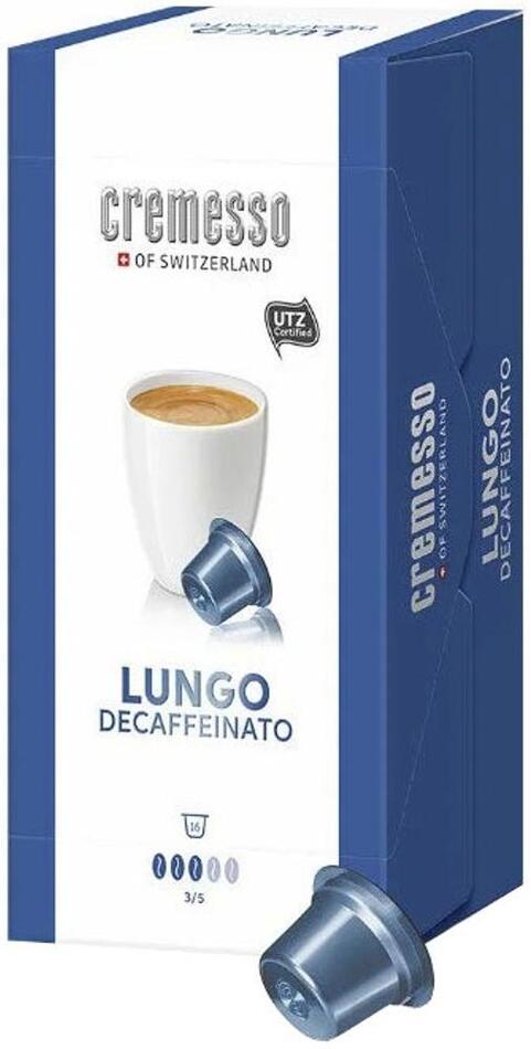 Kapsle CREMESSO Lungo Decaffeinato 16 ks