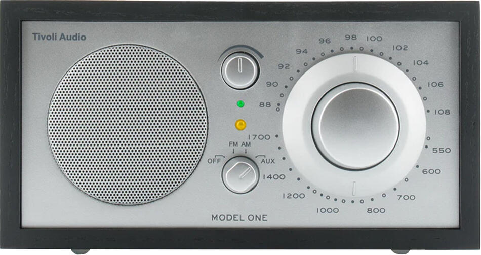 Tivoli Audio Model One - AM/FM Rádio , stříbrný