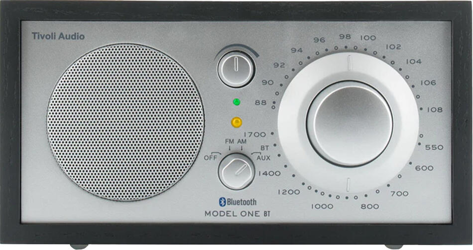 Tivoli Audio Model One BT - AM/FM/BT Rádio , černý/stříbrný