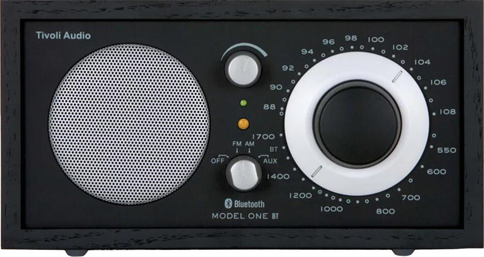 Tivoli Audio Model One BT - AM/FM/BT Rádio , černý/černý-stříbrný