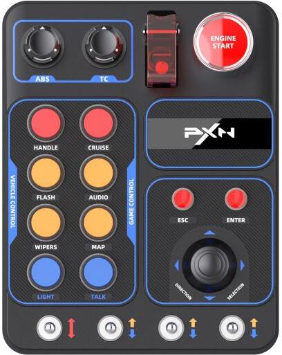 PXN CB1 Control Box, Ovládací panel pro simulátory, PC (PXN-CB1)