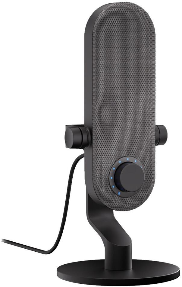 Krux mikrofon Pin / stolní mikrofon / 3,5mm jack / USB-C / černý (KRXC018)