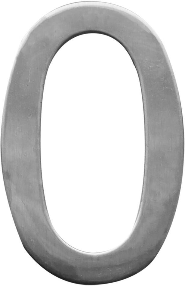 číslo domovní STAR č.0 75mm nerez