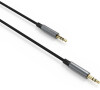 Audio kabel FIXED Link 3,5mm jack na 3,5mm jack, 1.5m, space gray