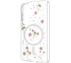FIXED MagBloom Back Cover with MagSafe Support for Samsung Galaxy S26, Blush Plum