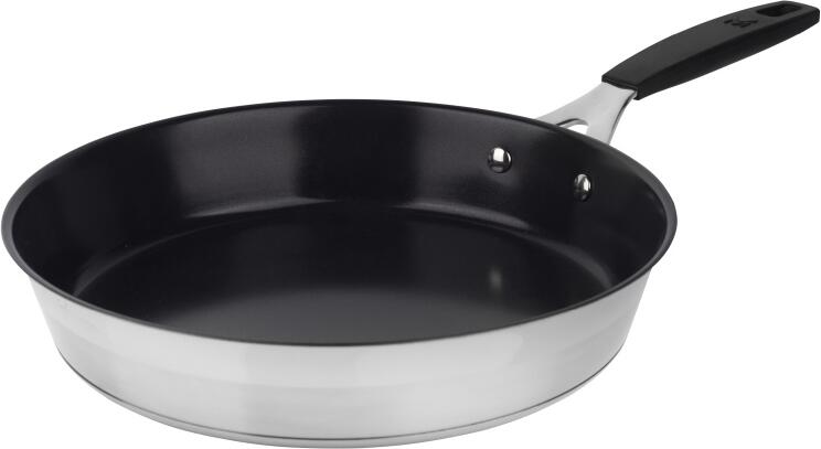 MASTERPRO Pánev s nepřilnavým povrchem SMART 28cm nerez BGEU-4319