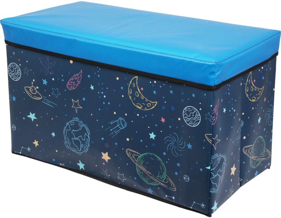 H & S COLLECTION Úložný box nebe 60 × 30 × 35 cm modrá KO-SG2000070