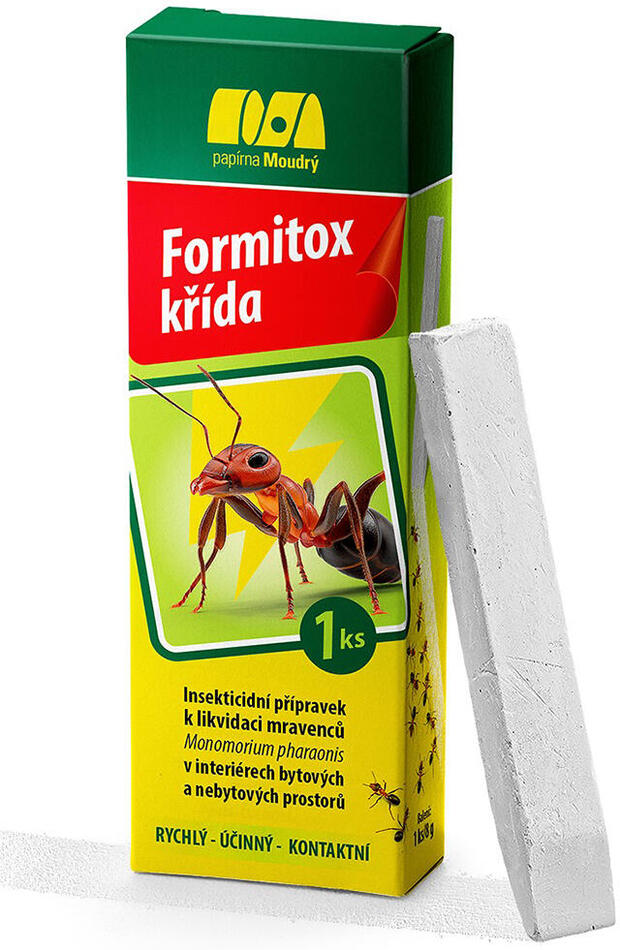 PAPÍRNA MOUDRÝ křída na mravence FORMITOX 8g