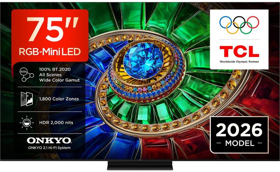 LED televize TCL 75RM7L
