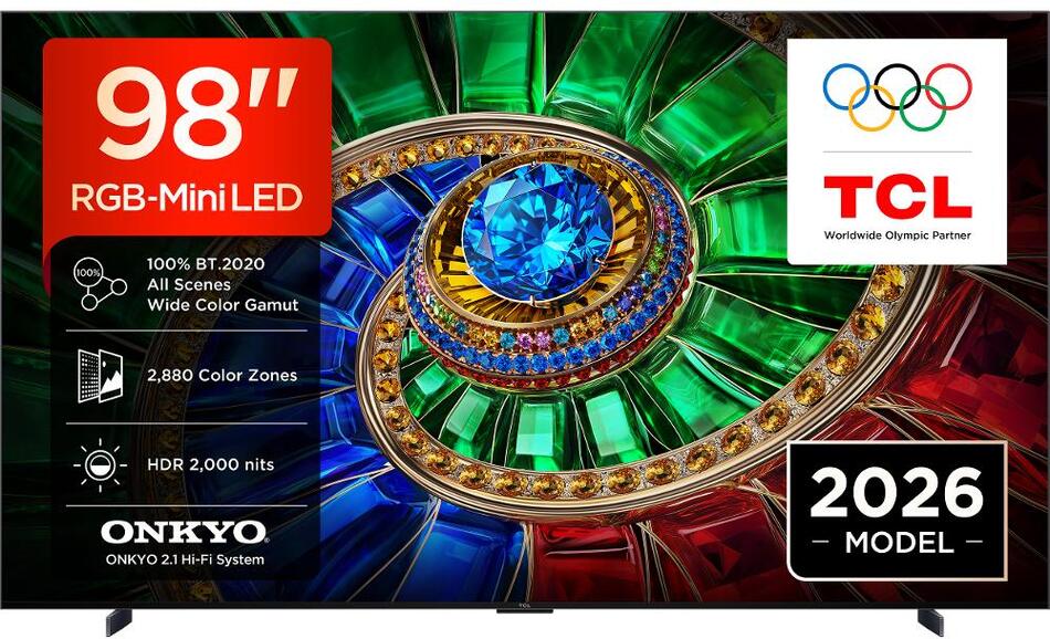 LED televize TCL 98RM7L