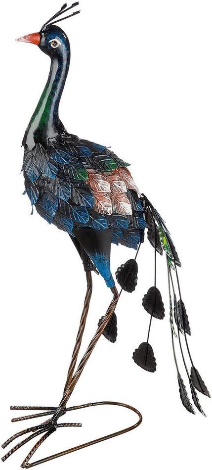 Gilde zahradní dekorace Páv, 57 cm