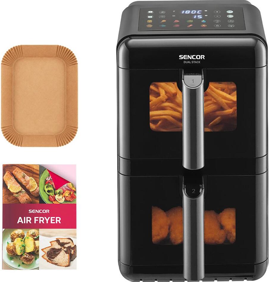 Horkovzdušná fritéza Sencor SFR 1260BK