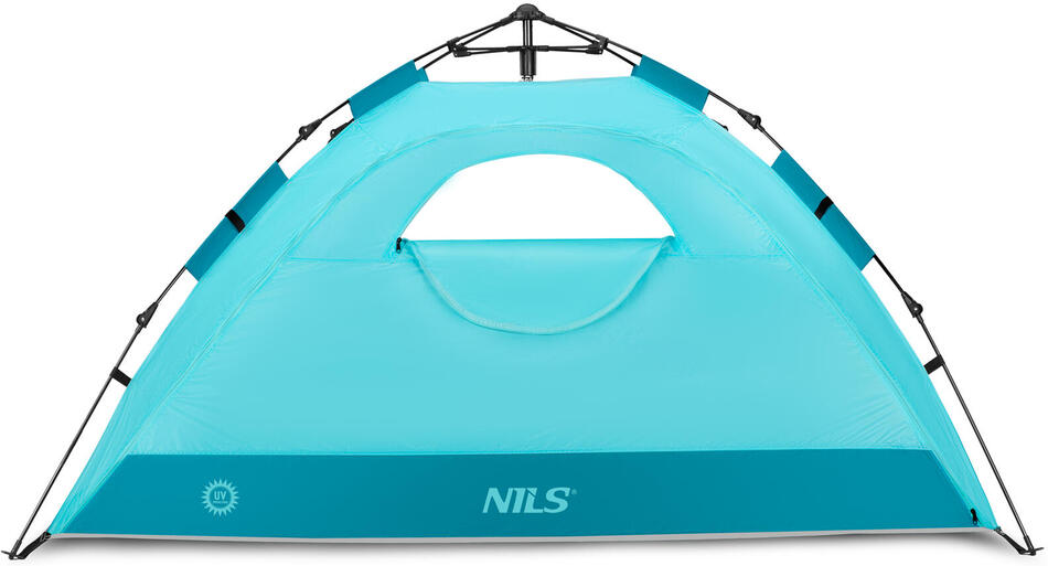 Automatický pop-up plážový stan NILS NC4802 modrý