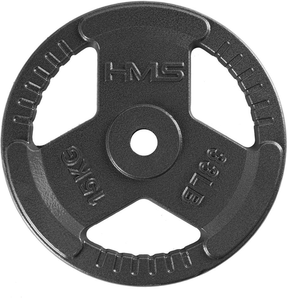 Kotouč s držadlem HMS Hammertone THM15 15 kg antracit