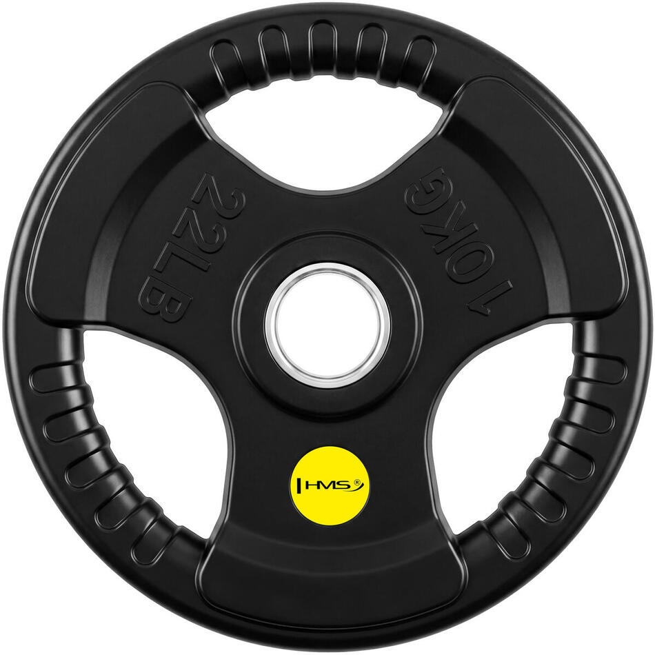 Olympijský pogumovaný kotouč HMS TOK10 Pro 10 kg