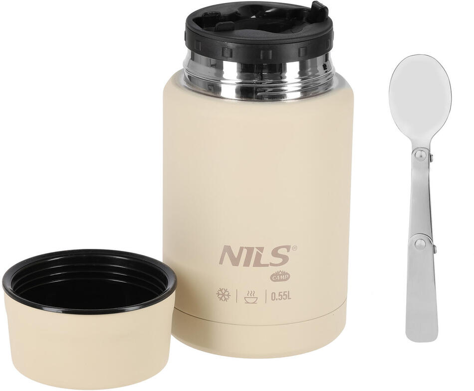 Termoska na jídlo NILS CAMP NC3807 béžová 550 ml