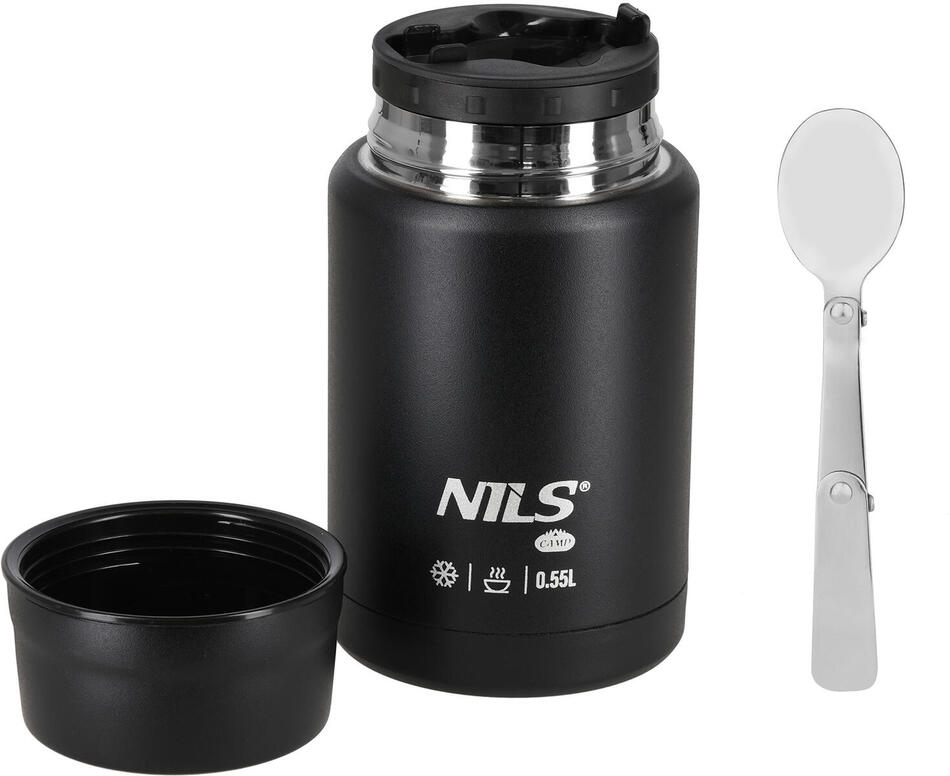 Termoska na jídlo NILS CAMP NC3807 černá 550 ml