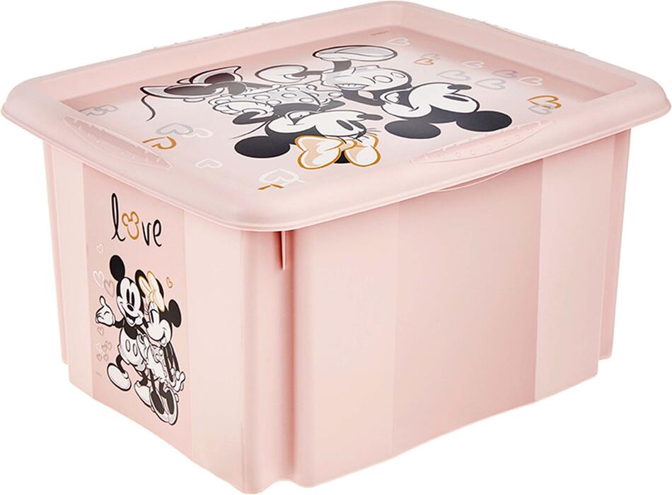 Keeeper BOX ÚLOŽNÝ S VÍKEM MINNIE 24L PLAST