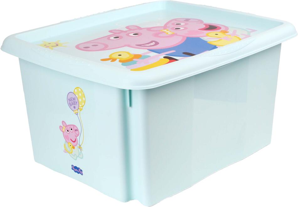 Keeeper BOX ÚLOŽNÝ S VÍKEM PEPPA PIG 24L PLAST