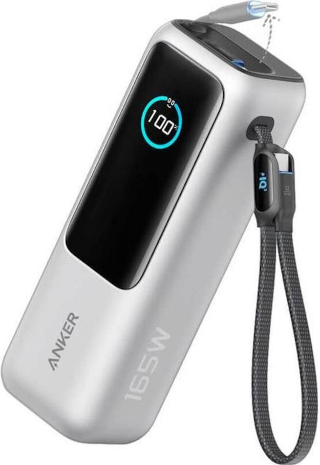 Power Bank ANKER 25000mAh 165W USB-C Silver