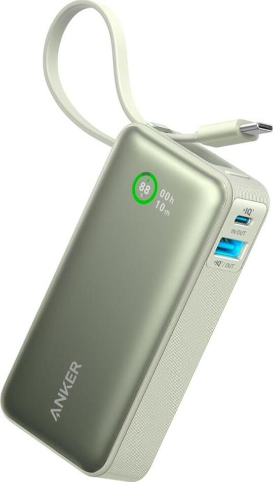 Power Bank ANKER 545 10000mAh 30W USB-C Green
