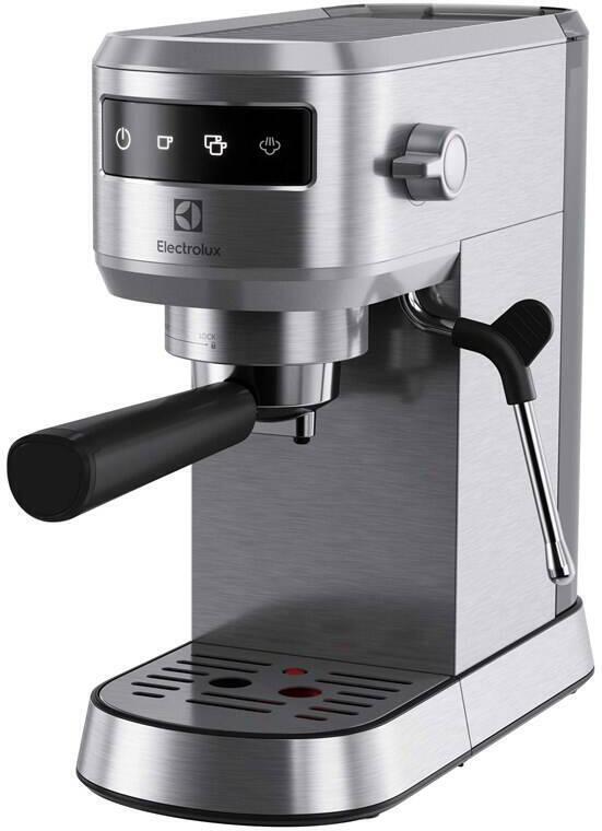 Kávovar Electrolux E6EC1-6ST, stříbrný