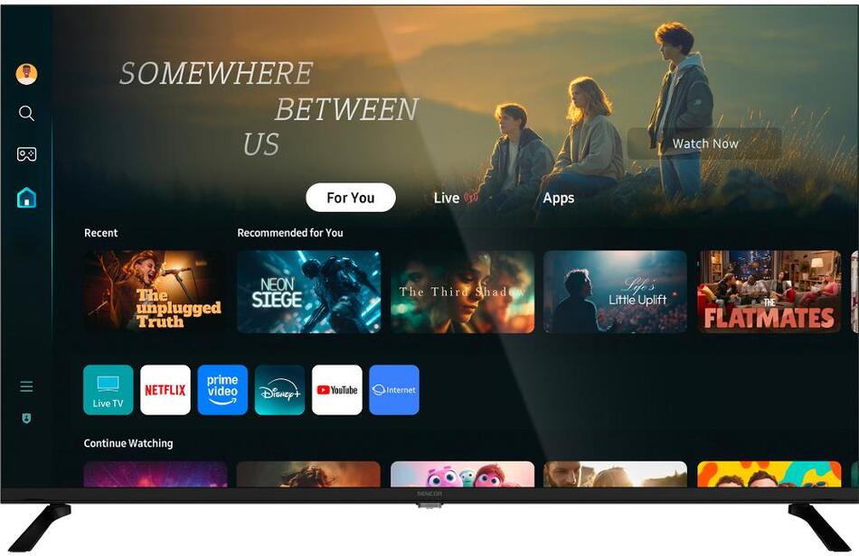 SLE 43TQU770B QLED TIZEN TV Sencor