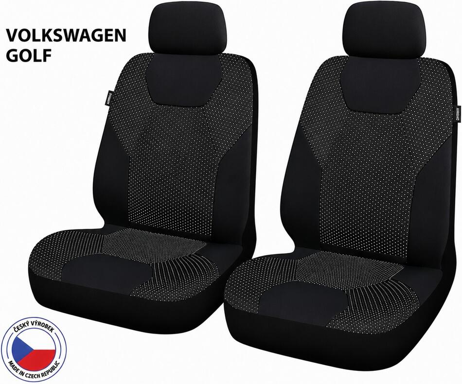 Cappa autopotahy Perfetto ZL Volkswagen Golf černá/šedá 2M