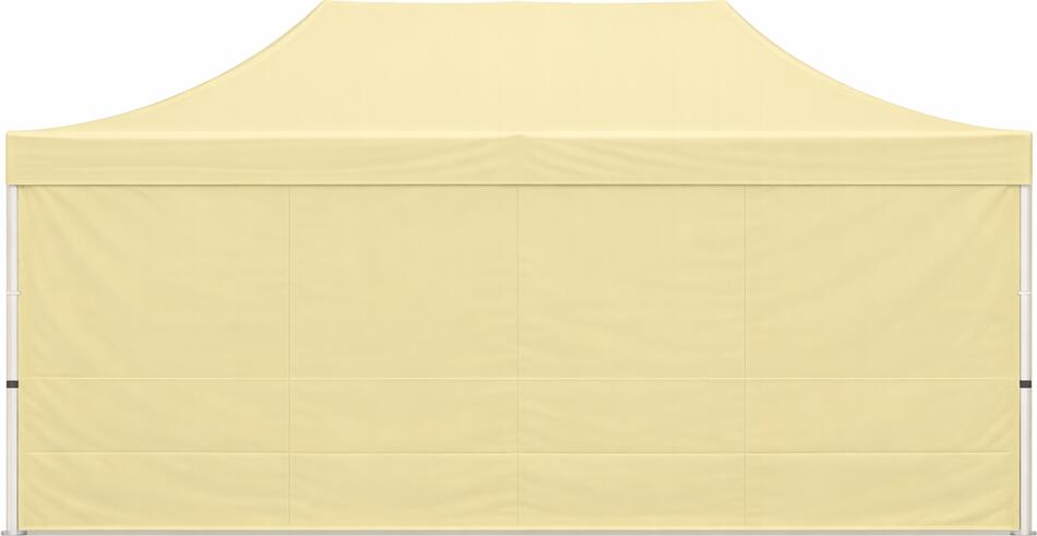 Nůžkový Párty stan 3x6m ALU Premium 4ks plné bočnice - Olivová