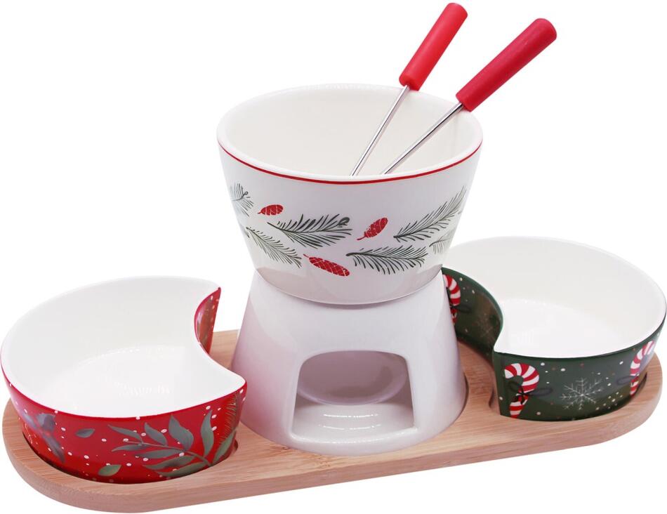 EXCELLENT HOUSEWARE Porcelánová fondue sada KO-278001220