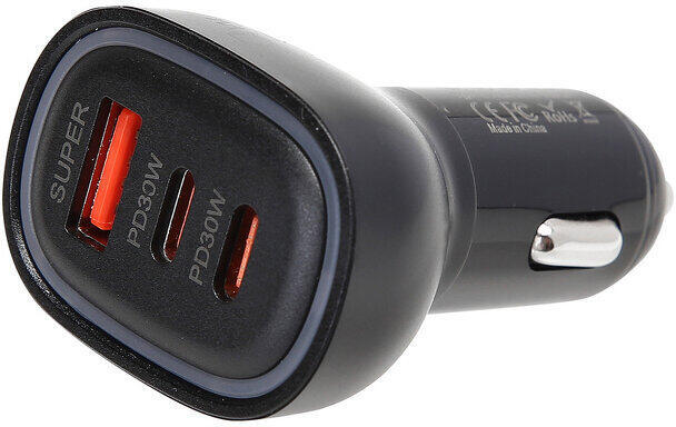 Cappa rychlonabíječka do auta 90 W USB-A + 2× USB-C PD/QC