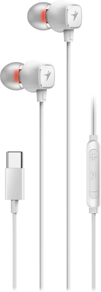 GENIUS headset HS-M368 White/ bílý/ USB-C (31710040401)