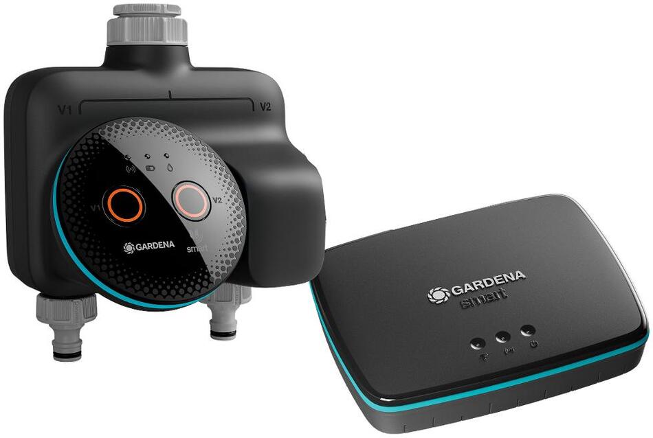 Zavlažovací hodiny Gardena smart Dual Water Control Set
