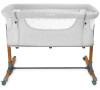 Postýlka MoMi SMART BED 4v1 světle šedá