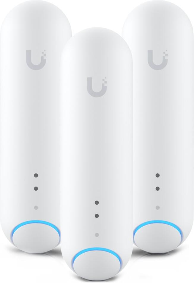 Ubiquiti UniFi Protect All-In-One Sensor 3 pack - Inteligentní multisenzor, sada 3ks + 1ks adaptér pro senzor vody (UP-Sense-3)