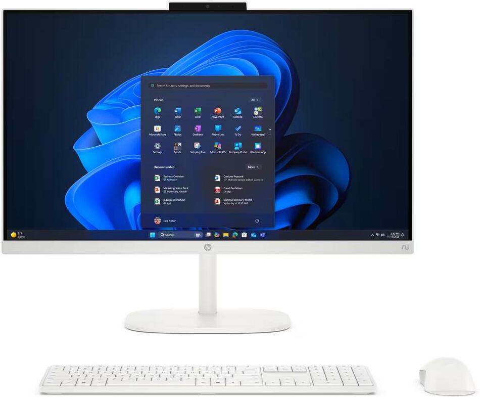 PC sestava s monitorem HP ProStudio 2 G2i Cashmere White