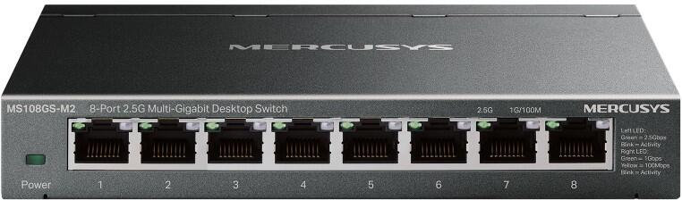 Mercusys MS108GS-M2 8x2.5G Desktop switch