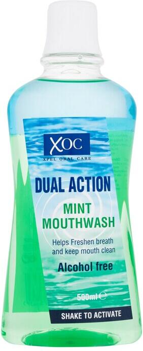 Ústní voda Xpel Dual Action Mint Mouthwash, 500 ml