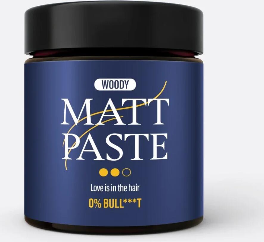 Matující pasta na vlasy Steve´s střední, 90g