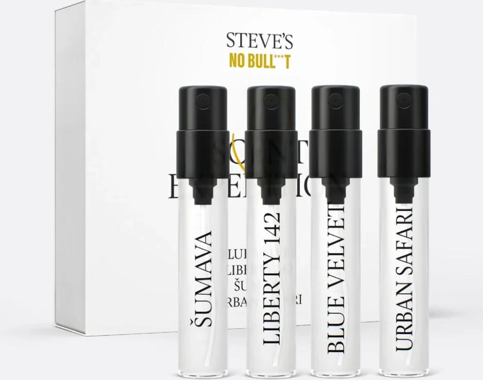 Testovací sada vůní Steve´s, 4x2 ml
