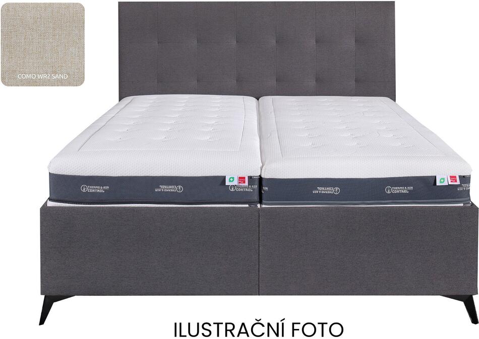 Tropico postel VENUŠE/Dotty 135/COMO WR2 Sand/nohy Star 13 160x200