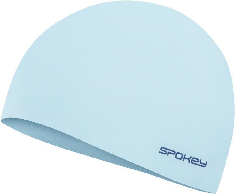 Spokey SUMMER CUP Silikonová plavecká čepice, světle modrá