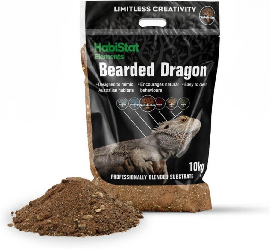HabiStat Bearded Dragon Substrate 10kg