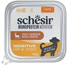 Schesir Dog vanička Monopr.Hip&Joint Zvěřina paté 150g