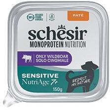 Schesir Dog vanička Monoprot.Senior Divočák paté 150g