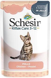 Schesir Cat kapsa Kitten Kuře želé 85g